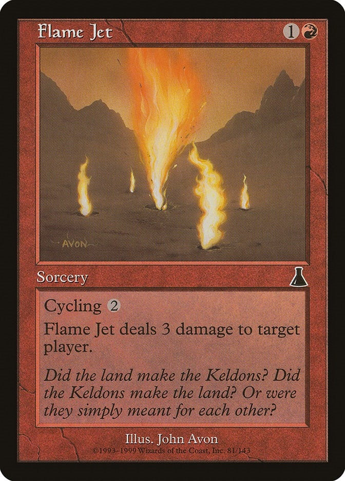 Image for Flame Jet (81) - Magic: The Gathering