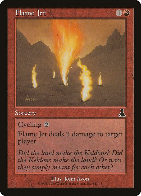 Image for Flame Jet (81) - Magic: The Gathering