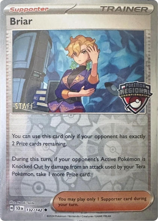 Image for Briar - 132/142 (Regional Championship) [Staff] (132/142) - Pokemon