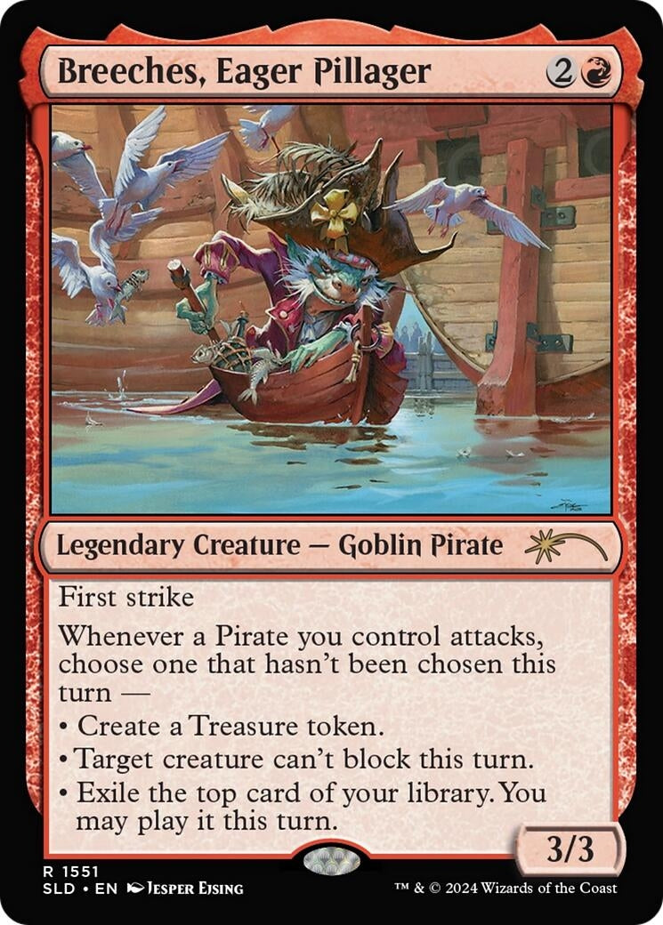 Image for Breeches, Eager Pillager (1551) - Magic: The Gathering