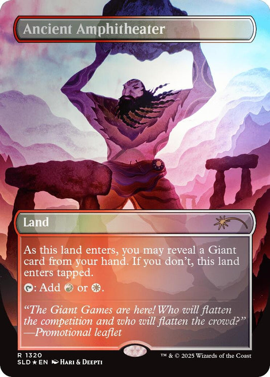 Ancient Amphitheater (Rainbow Foil) (1320)