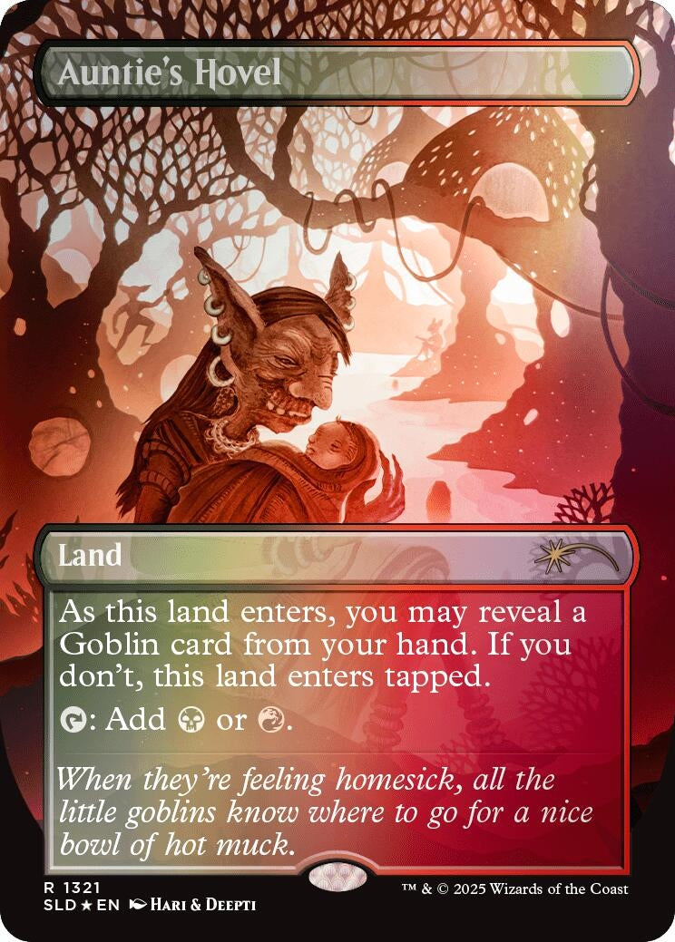 Image for Auntie's Hovel (Rainbow Foil) (1321) - Magic: The Gathering