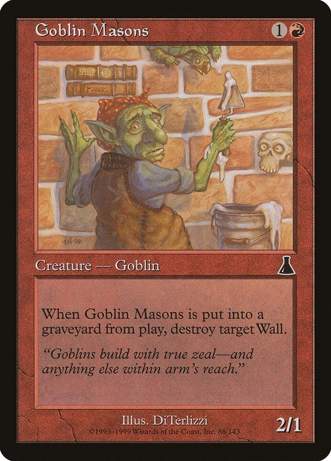Image for Goblin Masons (86) - Magic: The Gathering