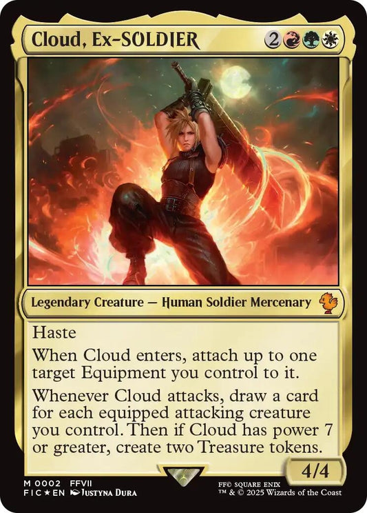 Image for Cloud, Ex-SOLDIER (2) - Magic: The Gathering