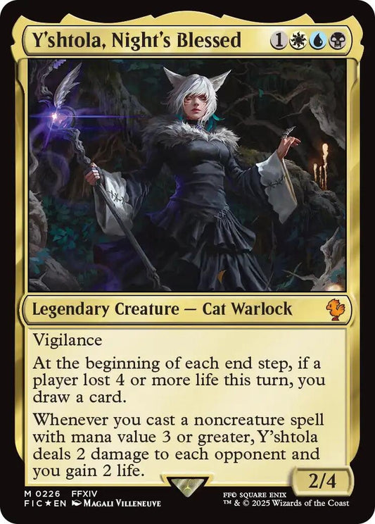 Image for Y'shtola, Night's Blessed (Surge Foil) (226) - Magic: The Gathering