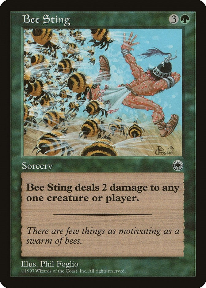 Image for Bee Sting - Magic: The Gathering