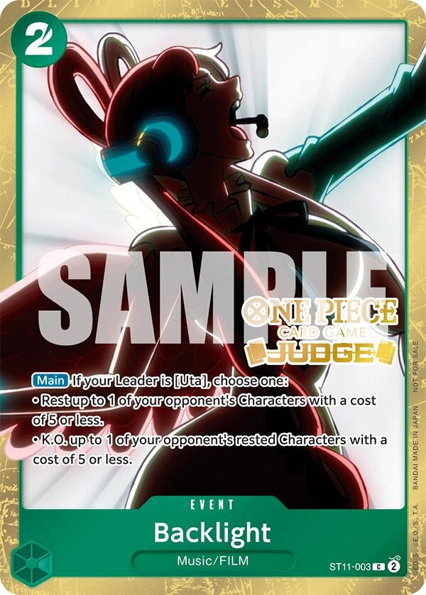 Image for Backlight (Judge Pack Vol. 5) (ST11-003) - One Piece Card Game
