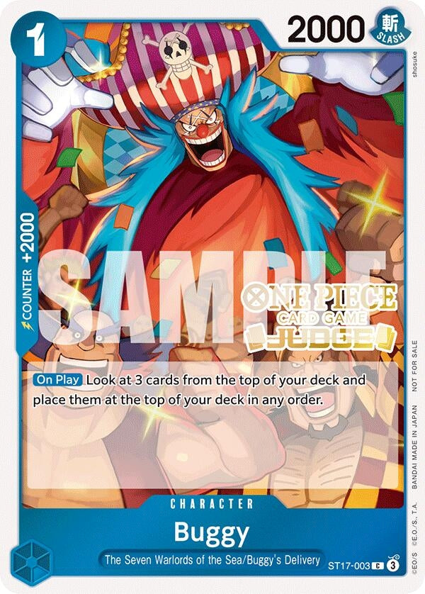 Image for Buggy (Judge Pack Vol. 5) (ST17-003) - One Piece Card Game