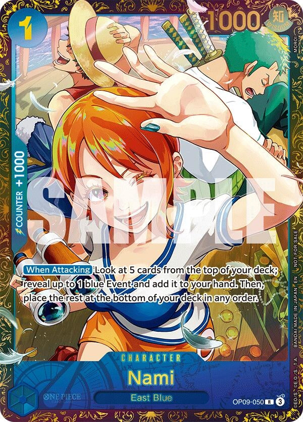 Image for Nami (Championship 25-26 Regionals Season 1) (OP09-050) - One Piece Card Game