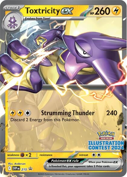 Image for Toxtricity ex - 215 (Illustration Contest 2024) (215) - Pokemon