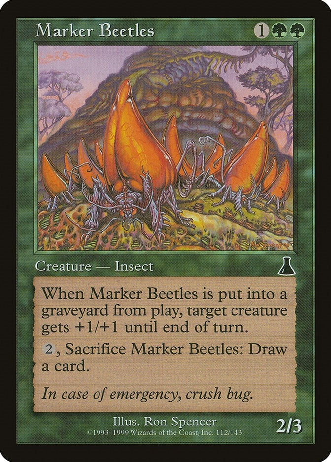 Image for Marker Beetles (112) - Magic: The Gathering