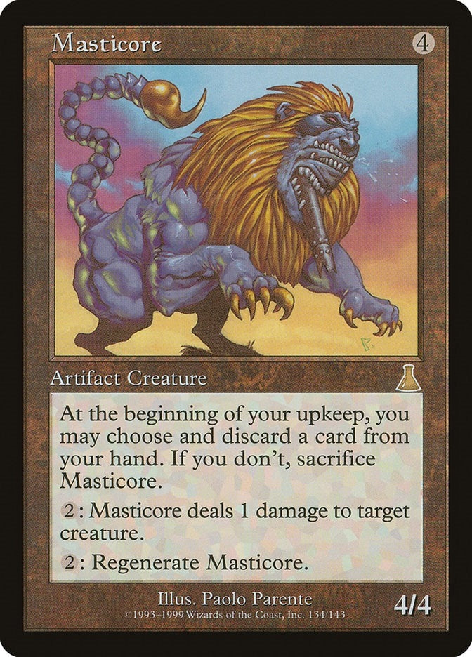 Image for Masticore (134) - Magic: The Gathering
