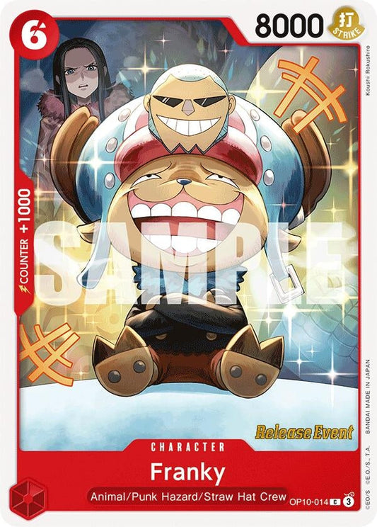 Image for Franky (014) (OP10-014) - One Piece Card Game