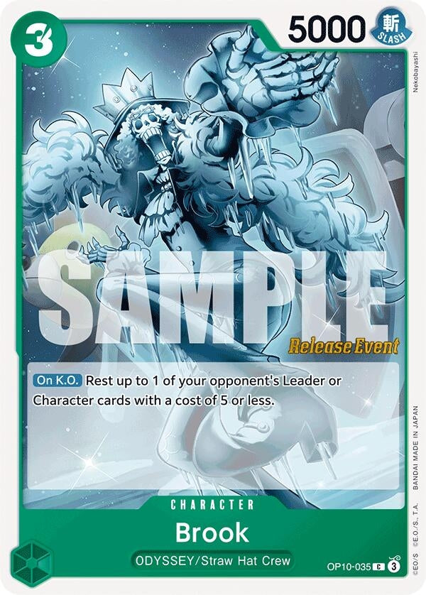 Image for Brook (035) (OP10-035) - One Piece Card Game