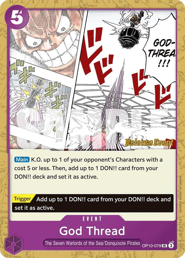 Image for God Thread (OP10-079) - One Piece Card Game