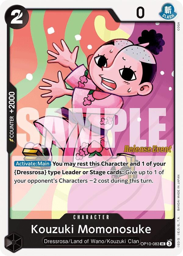 Image for Kouzuki Momonosuke (083) (OP10-083) - One Piece Card Game