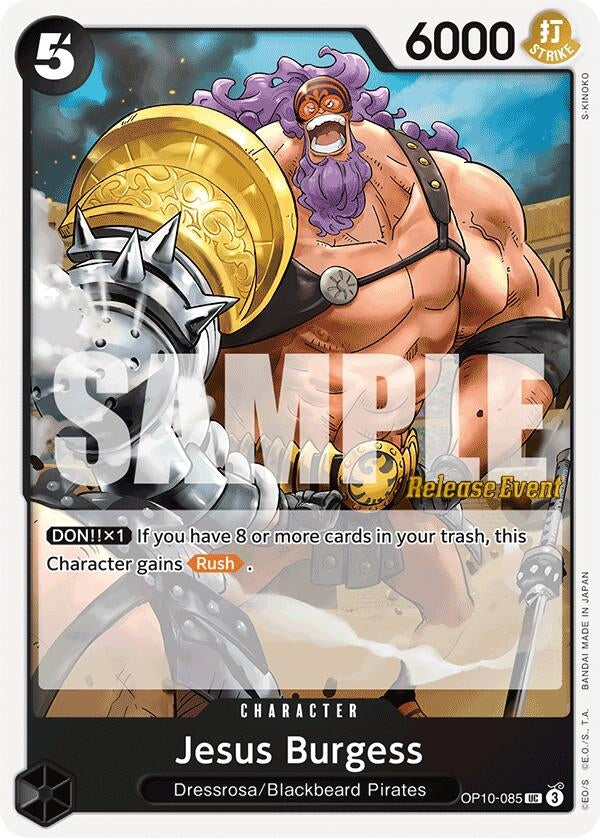 Image for Jesus Burgess (OP10-085) - One Piece Card Game