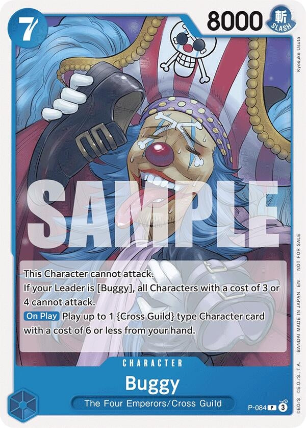Image for Buggy (OP10 Release Event) (P-084) - One Piece Card Game