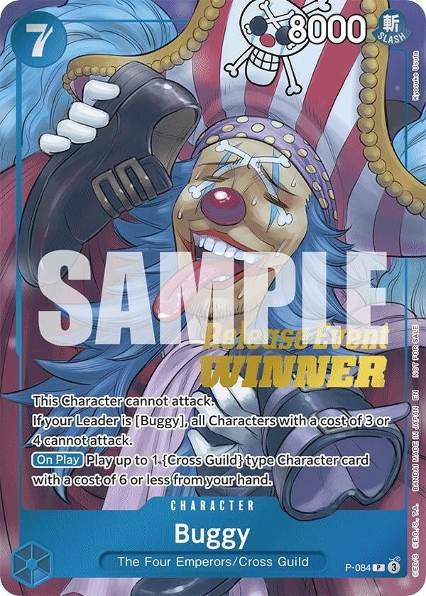Image for Buggy (OP10 Release Event Winner) (P-084) - One Piece Card Game