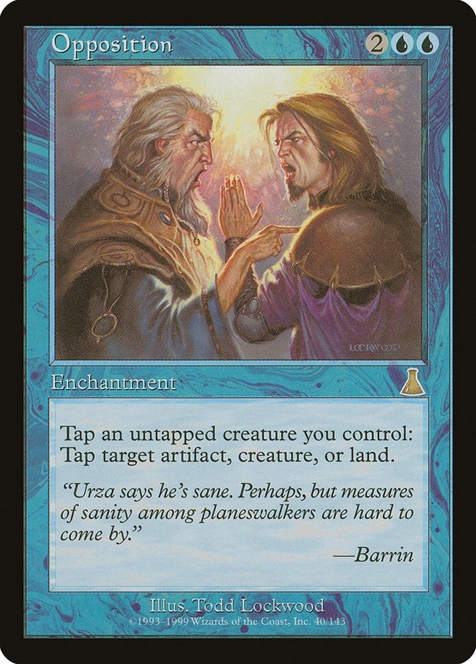 Image for Opposition (40) - Magic: The Gathering