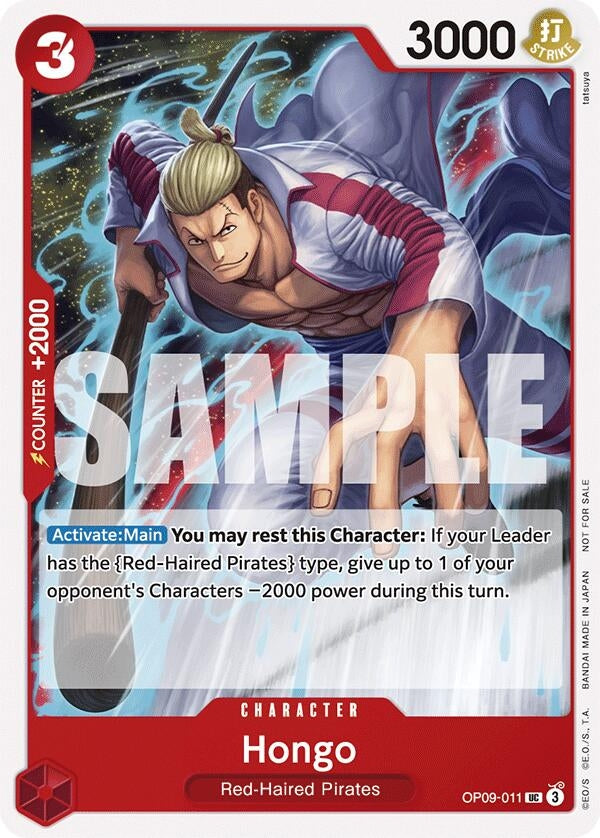 Image for Hongo (Tournament Pack 2025 Vol. 2) (OP09-011) - One Piece Card Game