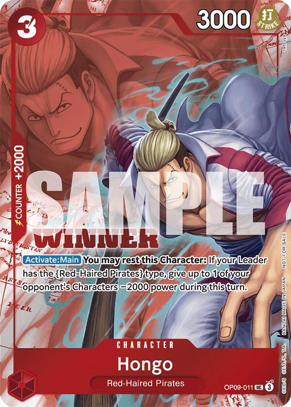 Image for Hongo (Winner Pack 2025 Vol. 2) (OP09-011) - One Piece Card Game