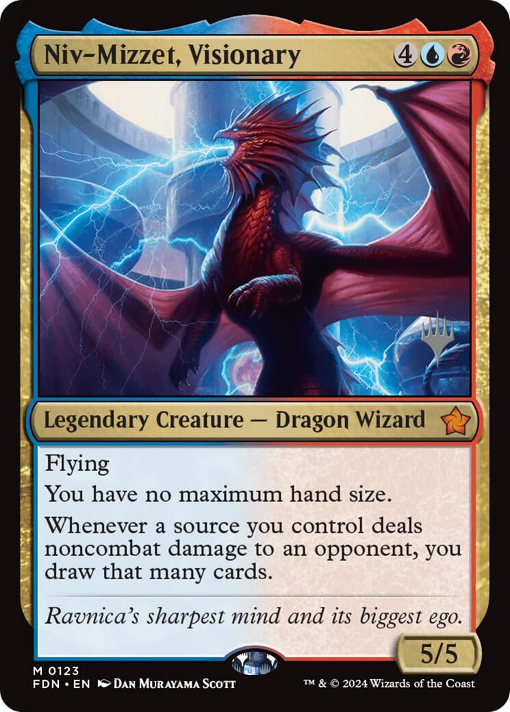 Image for Niv-Mizzet, Visionary (123) - Magic: The Gathering