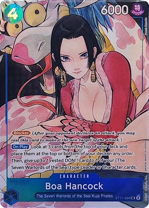 Image for Boa Hancock (Illustration Box Vol.1) (ST17-004) - One Piece Card Game