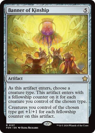 Image for Banner of Kinship (127) - Magic: The Gathering