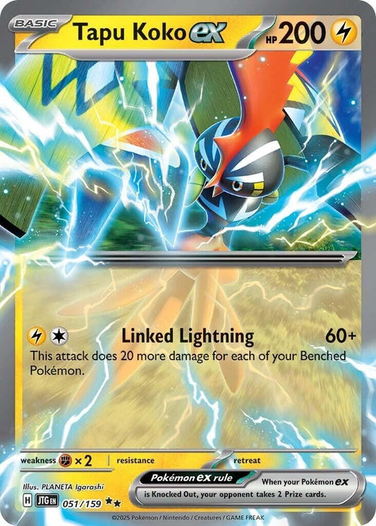 Image for Tapu Koko ex (051/159) - Pokemon
