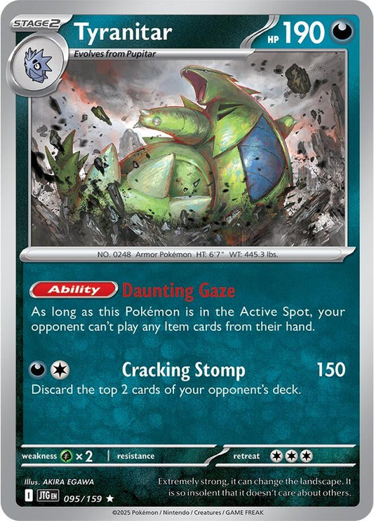 Image for Tyranitar (095/159) - Pokemon