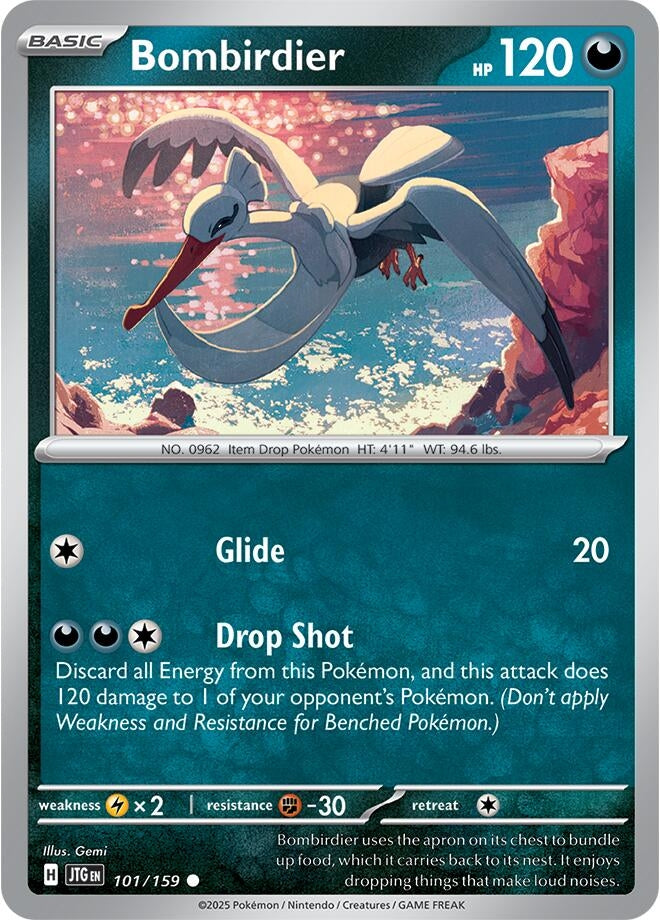 Image for Bombirdier (101/159) - Pokemon