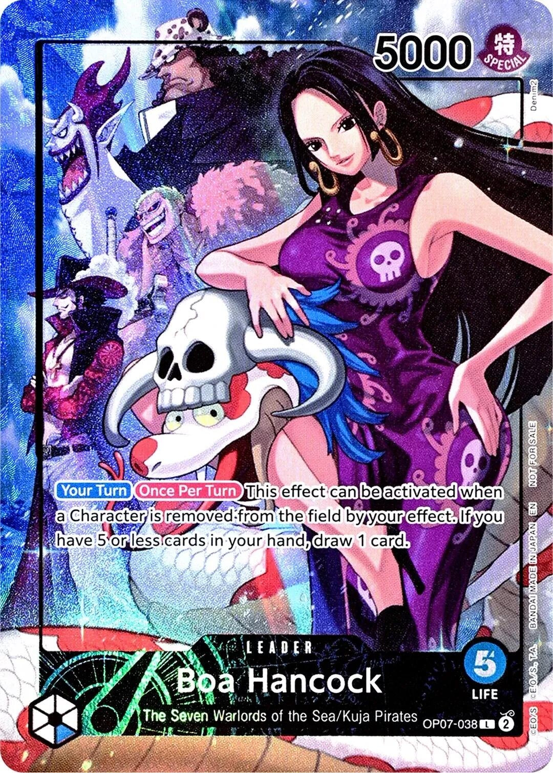 Image for Boa Hancock (2025 PSA Magazine Promo) (OP07-038) - One Piece Card Game
