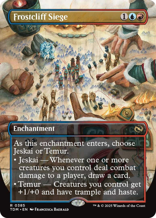 Image for Frostcliff Siege (Borderless) (385) - Magic: The Gathering