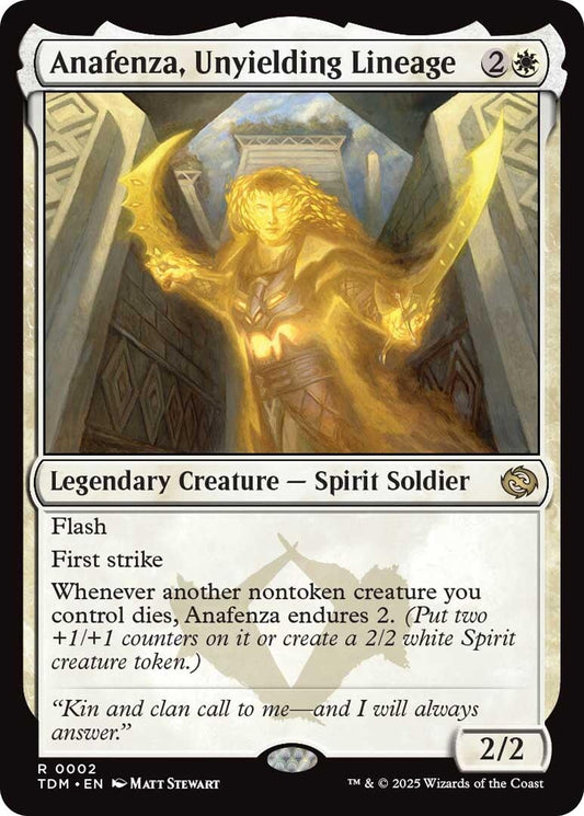 Anafenza, Unyielding Lineage (2)