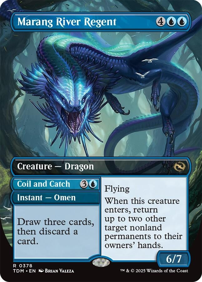 Image for Marang River Regent (Borderless) (378) - Magic: The Gathering
