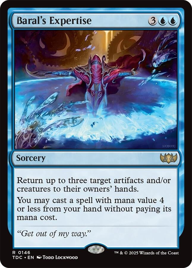 Image for Baral's Expertise (146) - Magic: The Gathering