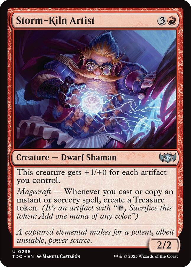 Image for Storm-Kiln Artist (235) - Magic: The Gathering