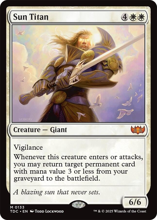 Image for Sun Titan (133) - Magic: The Gathering