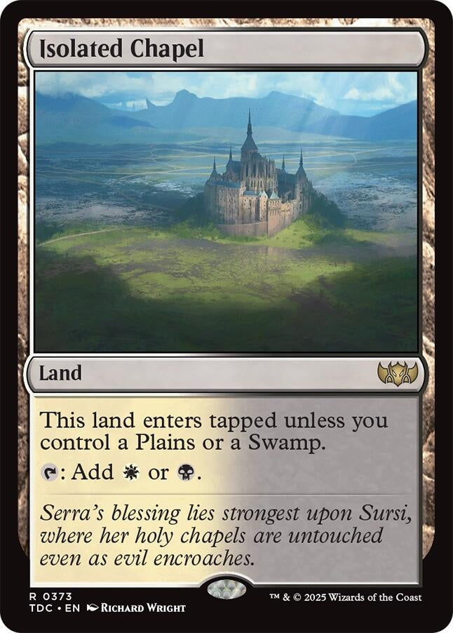 Image for Isolated Chapel (373) - Magic: The Gathering