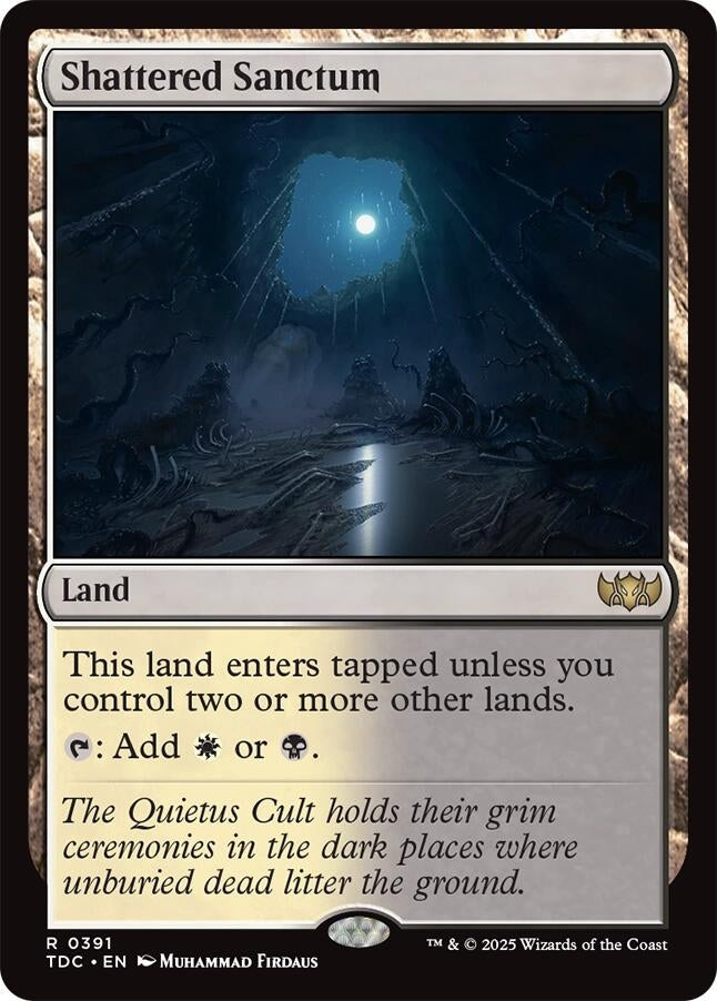 Image for Shattered Sanctum (391) - Magic: The Gathering