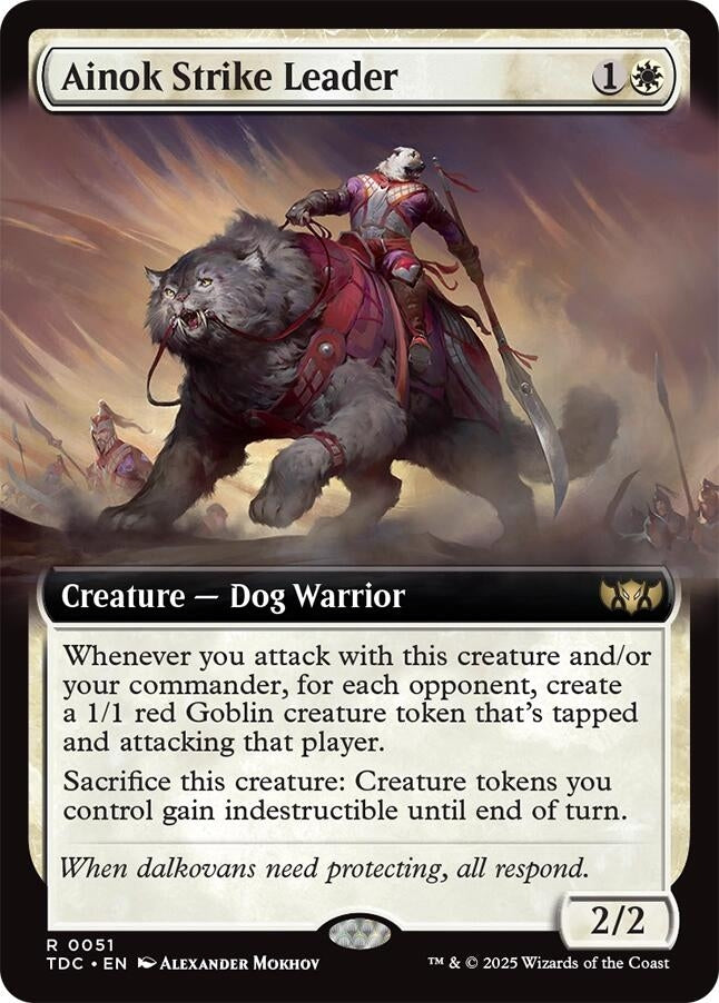 Ainok Strike Leader (Extended Art) (51)