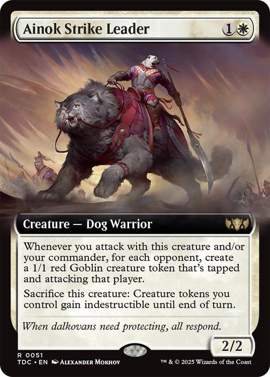 Ainok Strike Leader (Extended Art) (51)