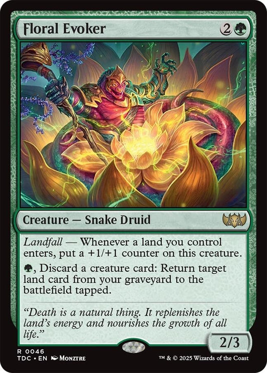Image for Floral Evoker (46) - Magic: The Gathering