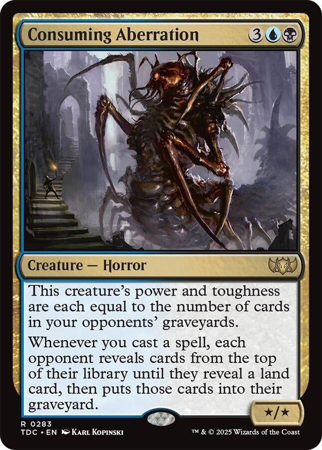 Image for Consuming Aberration (283) - Magic: The Gathering