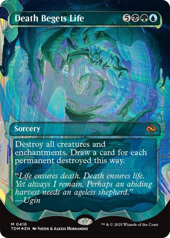 Image for Death Begets Life (Showcase) (Halo Foil) (416) - Magic: The Gathering