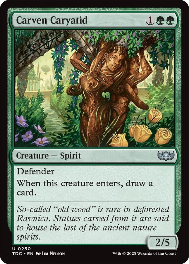 Image for Carven Caryatid (250) - Magic: The Gathering