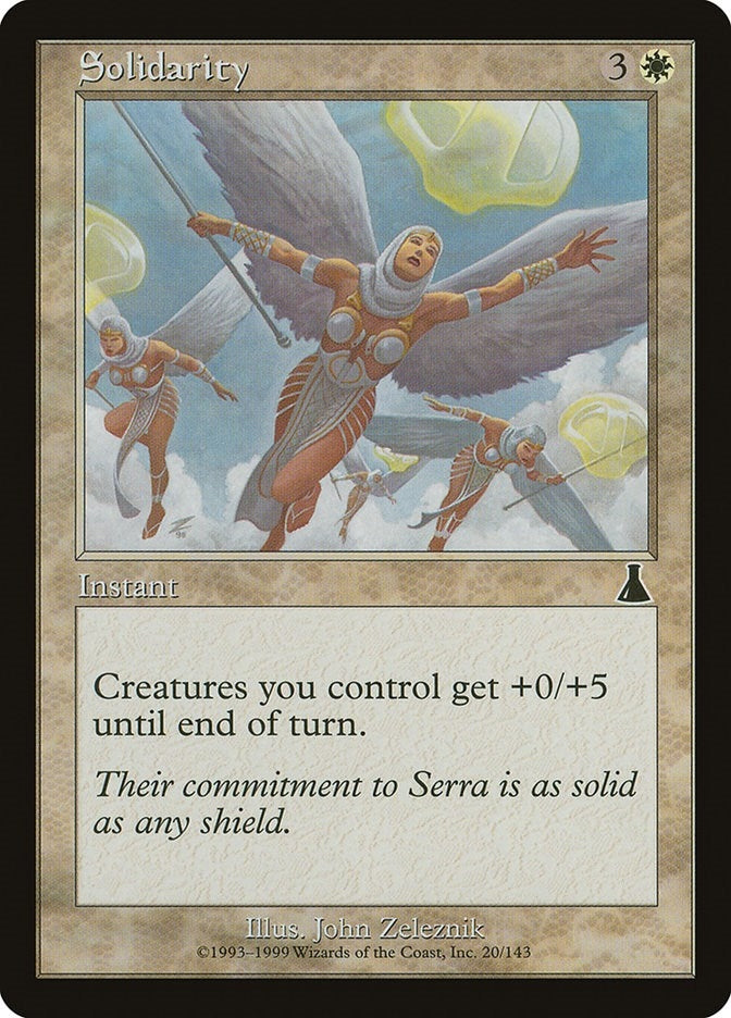 Image for Solidarity (20) - Magic: The Gathering