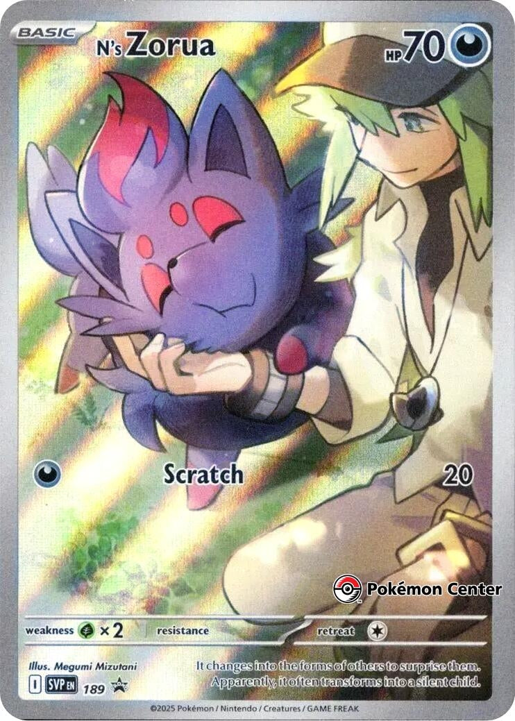Image for N's Zorua - 189 (Pokemon Center Exclusive) (189) - Pokemon