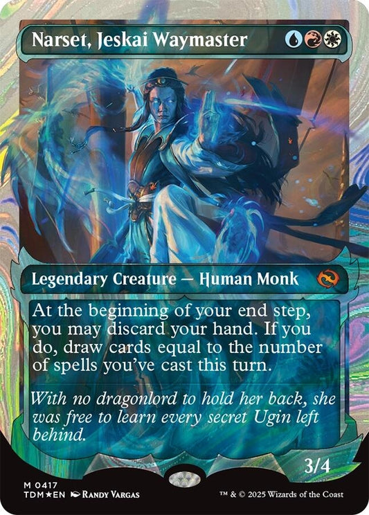 Image for Narset, Jeskai Waymaster (Showcase) (Halo Foil) (417) - Magic: The Gathering